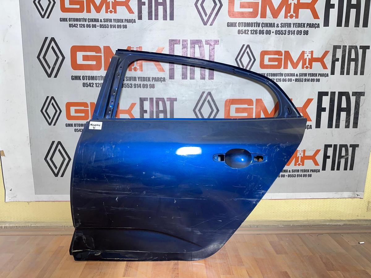 Renault Megane 4 Sol Arka Kapı Mavi 16/24 804218851r