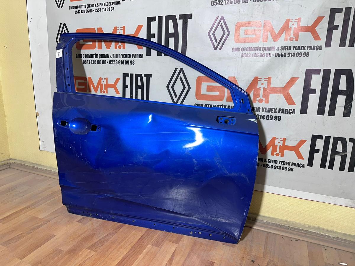 Renault Clio 5 Sağ Ön Kapı Mavi 20-25 801005036r