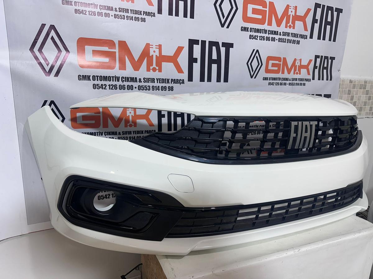 Fiat Egea Ön Tampon 2021/2025 Dolu Beyaz Al Tak