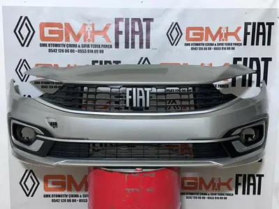 Fiat Egea Ön Tampon 2021/2025 Dolu Çelik Gri (647) Al Tak